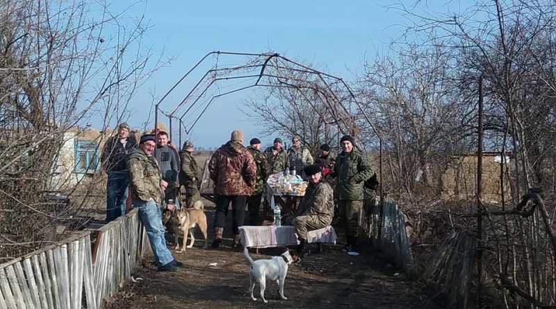 На заповедных землях НПП «Тузловские лиманы»  охотники устроили сафари