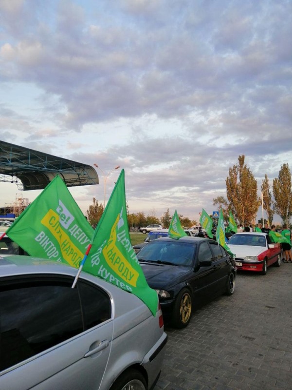 Сторонники Зе-команды провели в Измаиле «зеленый автомотопробег»