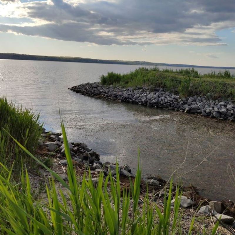 Засуха отразилась и на самом большом озере Украины - Ялпуг заметно обмелел