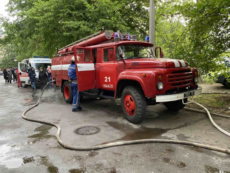 Пожар в многоэтажке на Клушина в Измаиле - в квартире найден обгоревший труп женщины