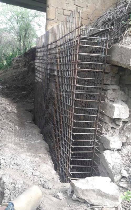 Болградский р-н: в селе Кубей начался ремонт моста в рамках эксплуатационного содержания