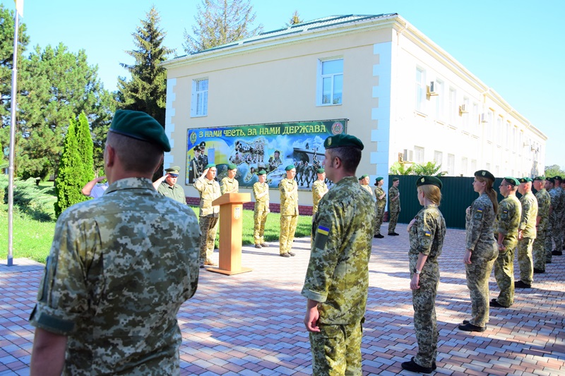 Измаильский погранотряд пополнился 12 лейтенантами, которые только закончили обучение в Национальной Академии ГПСУ