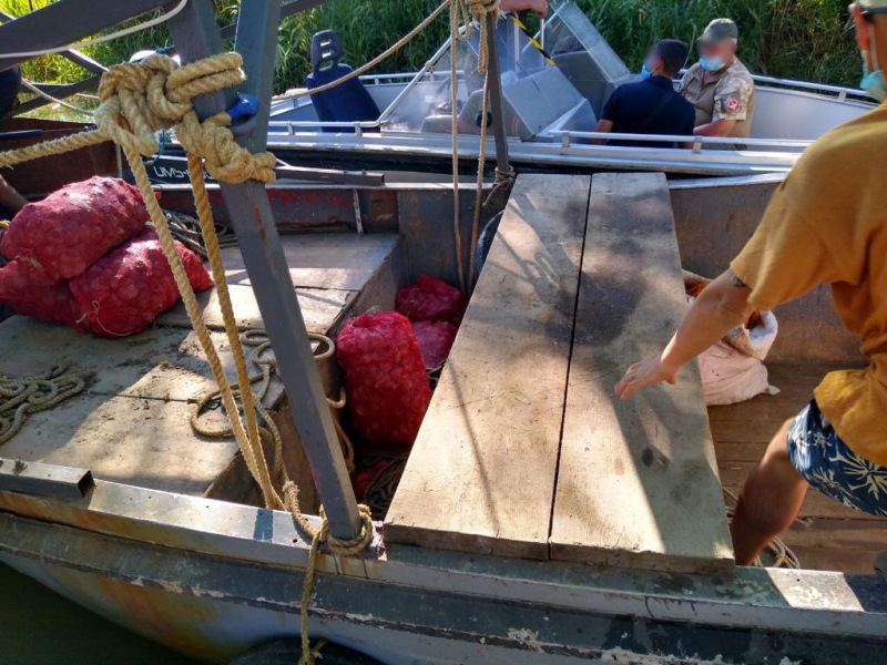 В Черном море вблизи дельты Дуная пограничники задержали браконьеров с более чем полутонной рапанов