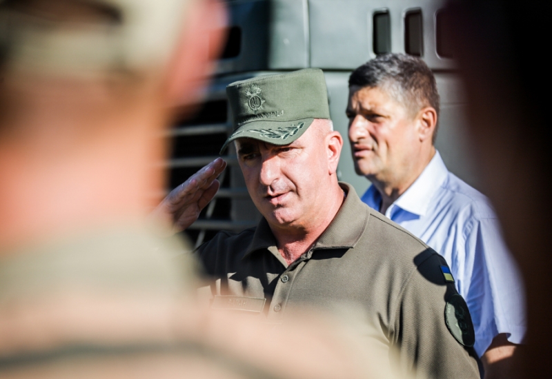 В Измаиле с рабочим визитом побывал командующий Нацгвардией Украины.