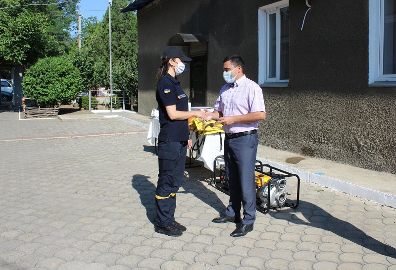 Белгород-Днестровские спасатели получили новое обрудование