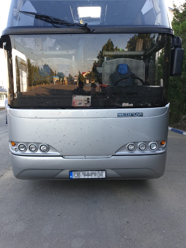 Водитель рейсового автобуса Афины-Киев пытался нелегально провести через ЧП "Рены" 70 норковых шкурок
