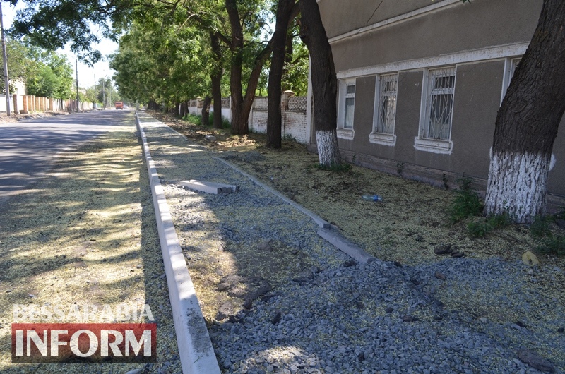 В Измаиле начался ремонт улицы Чехова