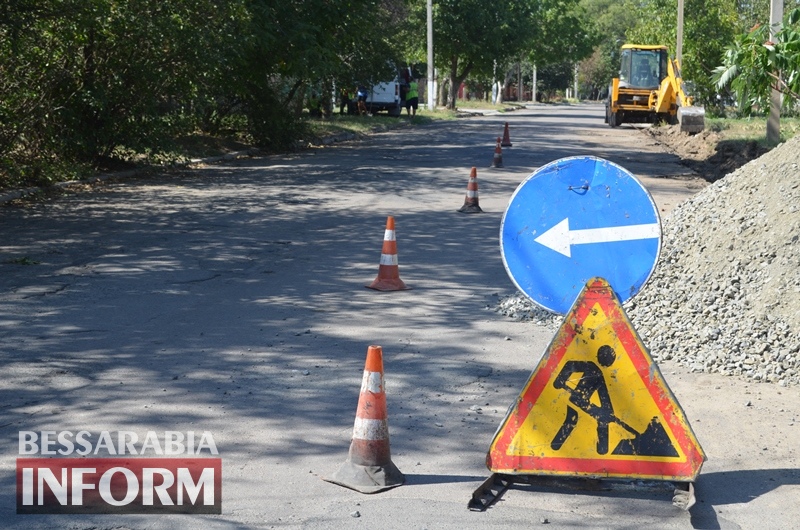 В Измаиле начался ремонт улицы Чехова