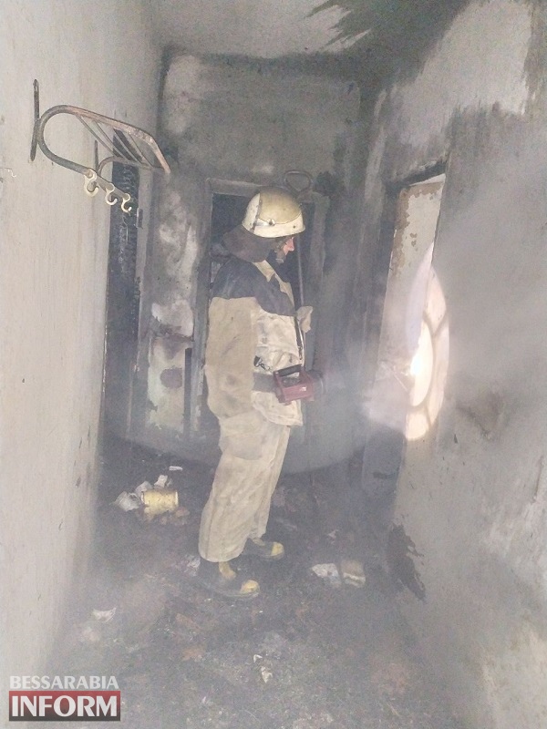 В Белгороде-Днестровском районе душевнобольной мужчина поджег собственный дом