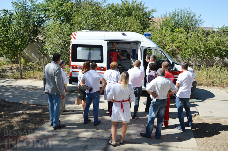 "Помощь рядом": в селе Килийской ОТГ открыли промежуточный пункт скорой медицинской помощи