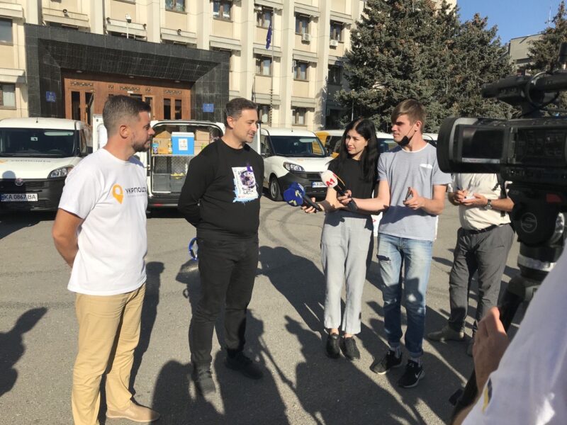 В Одесской области состоялась презентация передвижных отделений Укрпочты