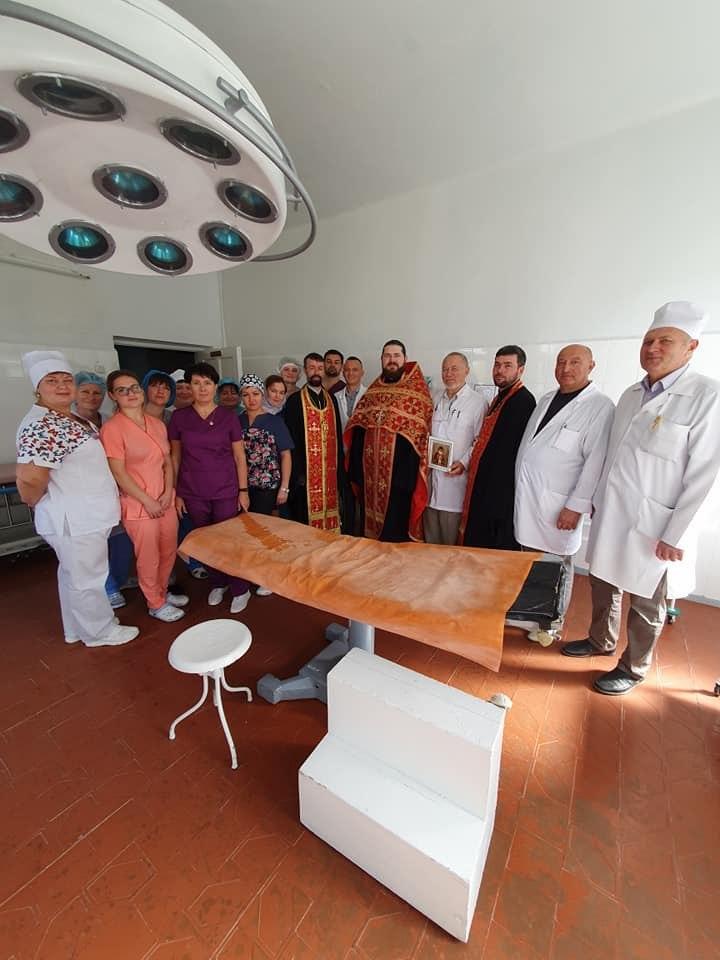 Протоиерей Павлов провел освящение хирургического отделения в Татарбунарской ЦРБ