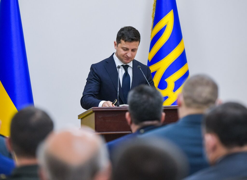 Визит Зеленского в ГПСУ: годовщина разведуправления и подписание соответствующего закона