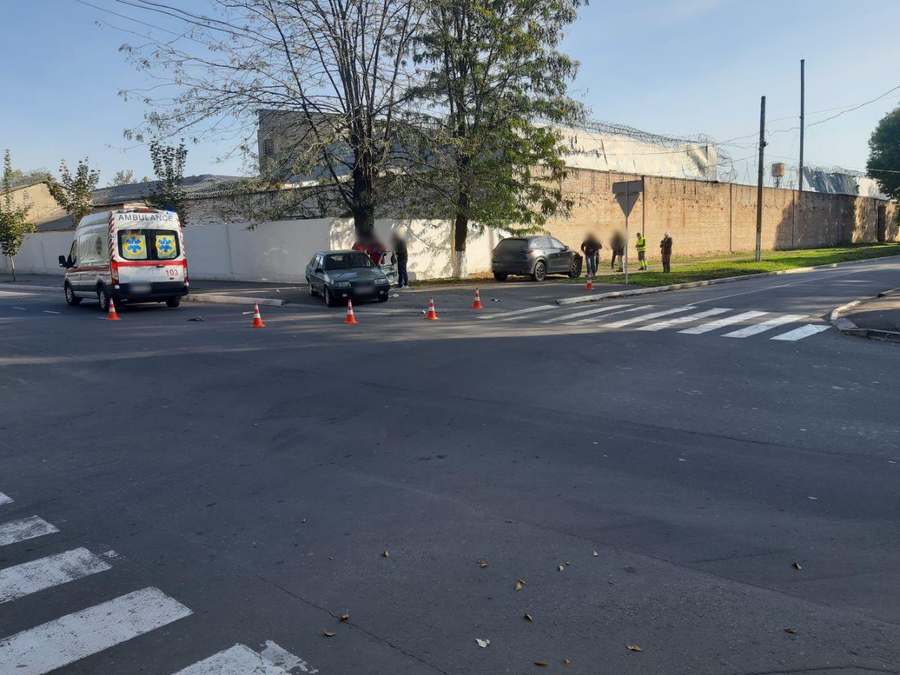 Второе ДТП в одном и том же месте за два дня: в центре Измаила произошла очередная авария с пострадавшими