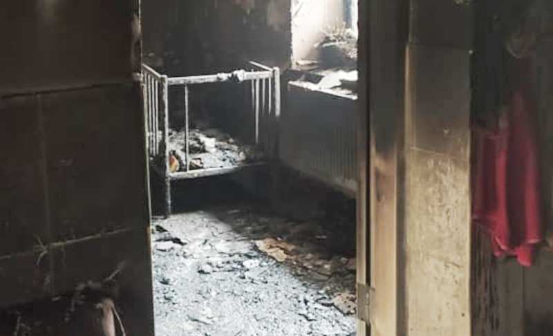 В Килии дотла выгорела комната частного дома, пока в соседней находились маленькие дети