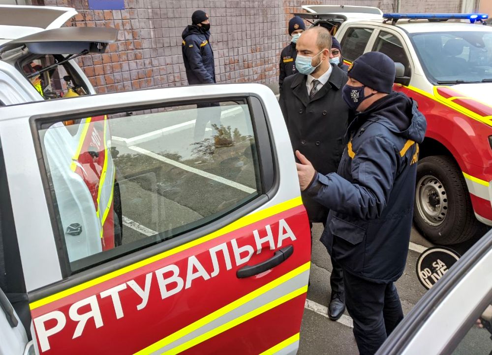 Автопарк спасателей Рены и Болграда пополнился новой спецтехникой