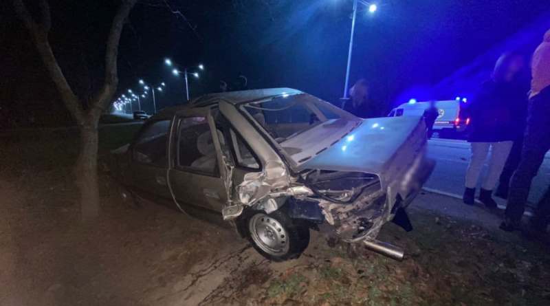 В Измаиле по вине пьяного водителя произошло серьезное ДТП на проспекте Суворова