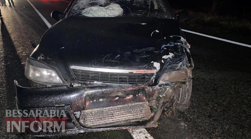 На трассе Одесса-Рени Opel влетел в заглохшую "семерку", есть пострадавшие