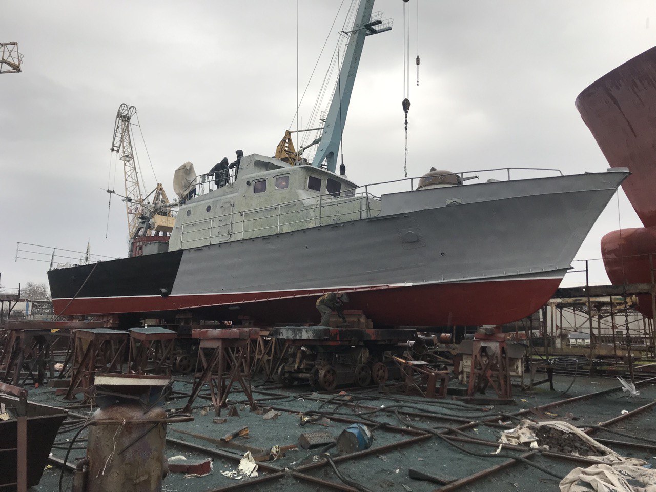 Килийский ССРЗ завершил ремонт двух катеров Измаильского отряда