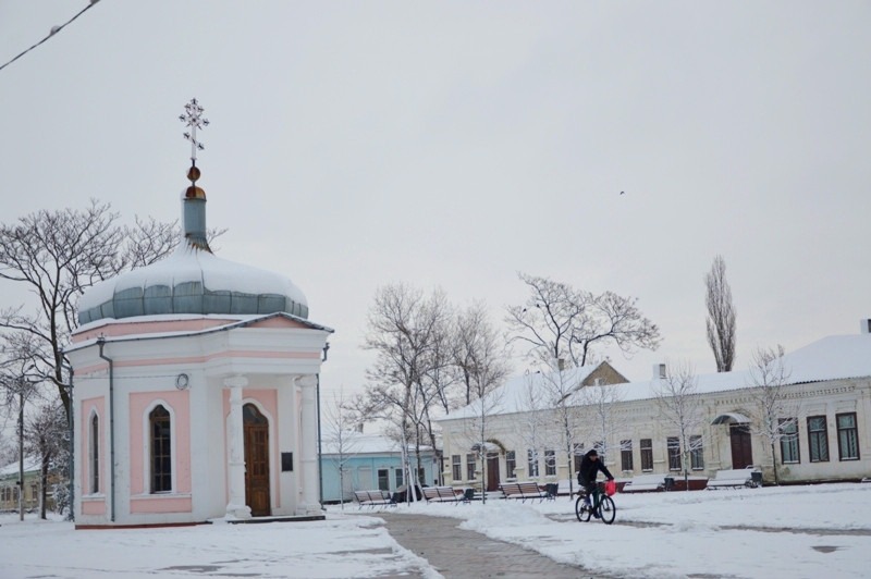 Бессарабию за ночь усыпало снегом: фоторепортаж из Килии, Измаила и Аккермана