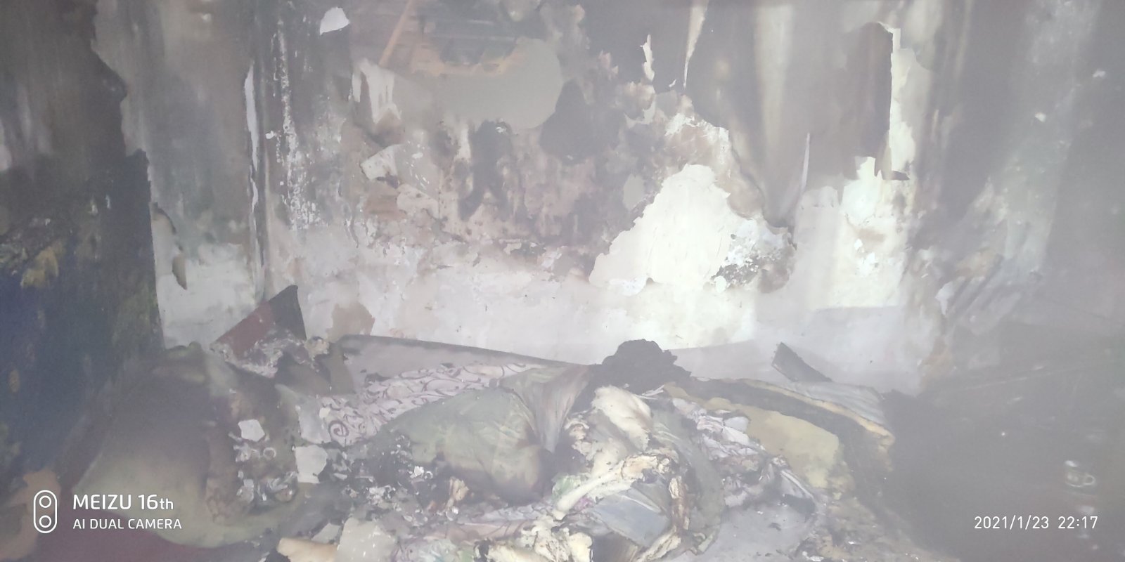 Ночью в Измаиле при пожаре в частном доме пострадал его владелец