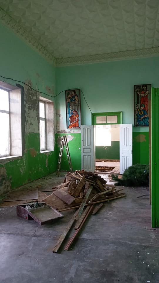В селе Болградского района полным ходом ремонтируют Дом культуры, который не обновляли сорок лет