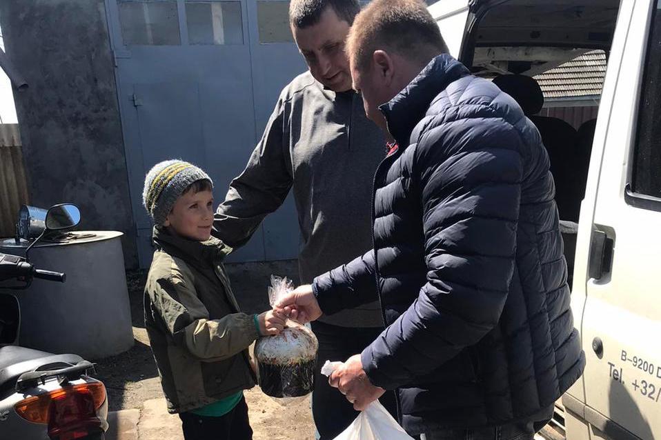 В Бессарабии проходит пасхальная акция от "Фонда Добра и Любви" Александра Дубового.