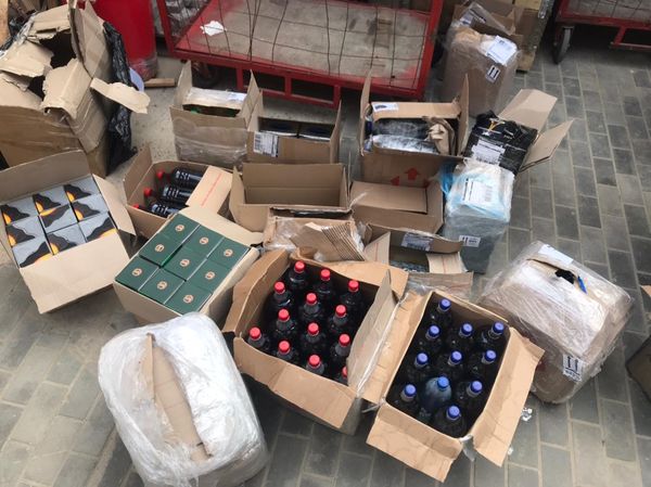 В Рени пограничники обнаружили тысячи литров контрафактного алкоголя