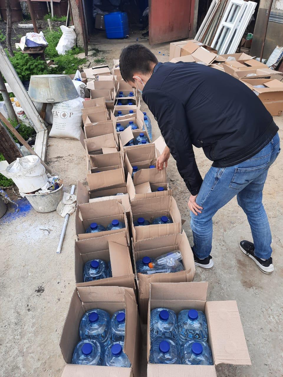 В Рене пограничники обнаружили тысячи литров контрафактного алкоголя