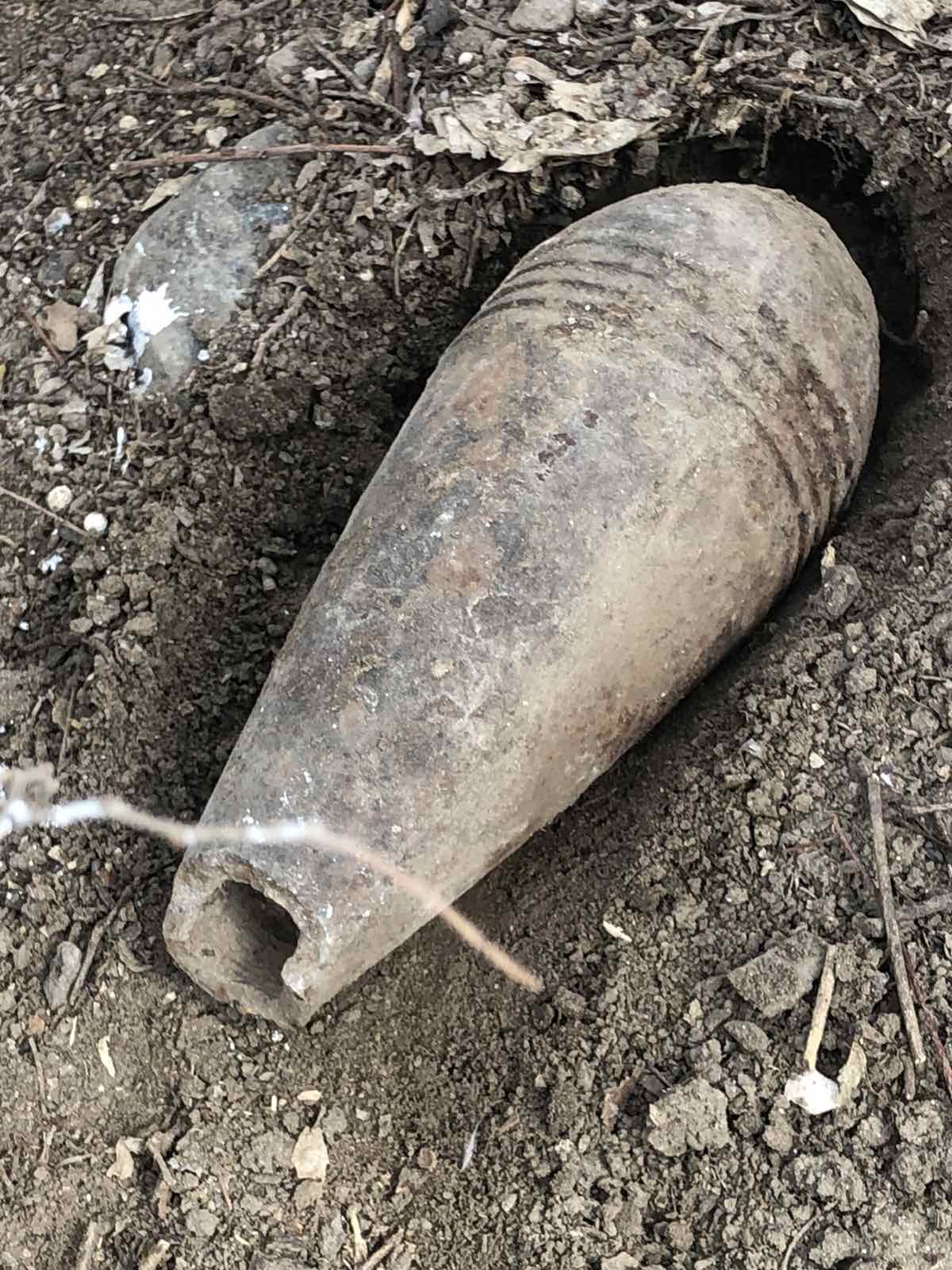 На территории Измаильского военкомата обнаружили мину (ФОТО)