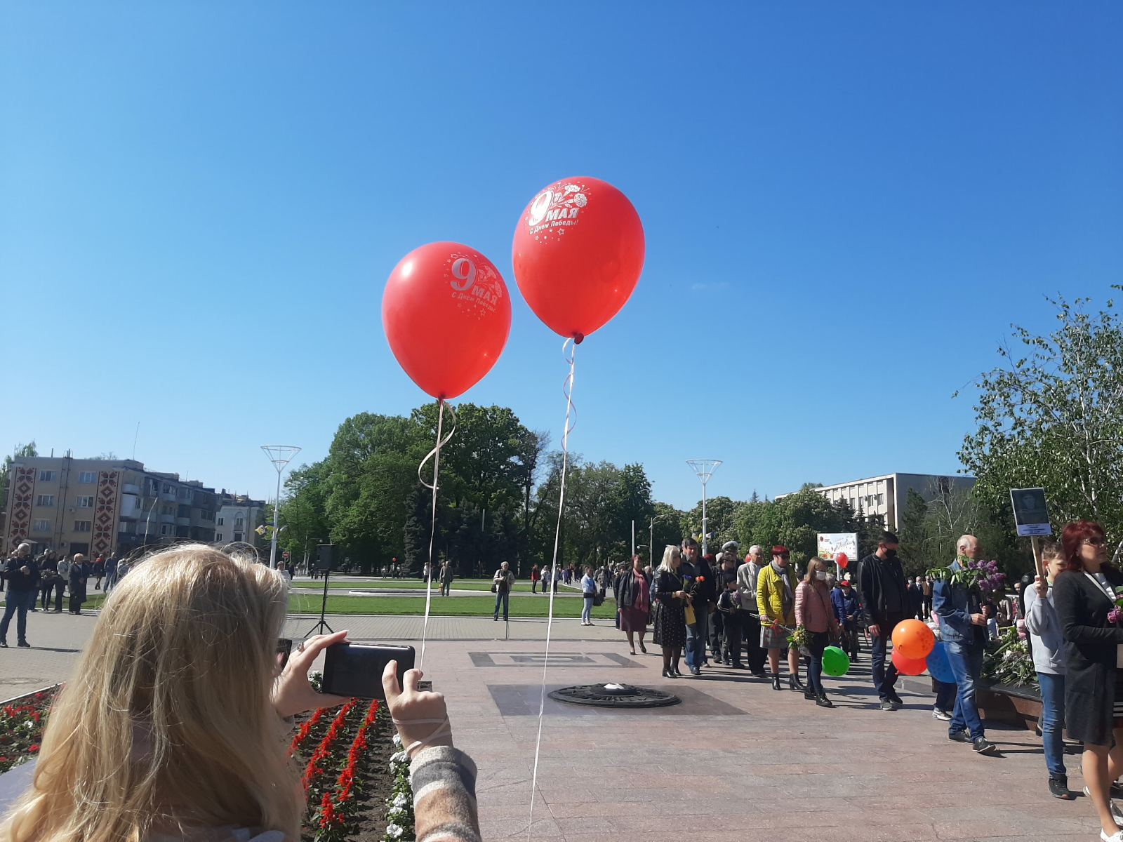 Измаил отмечает День Победы (фоторепортаж)