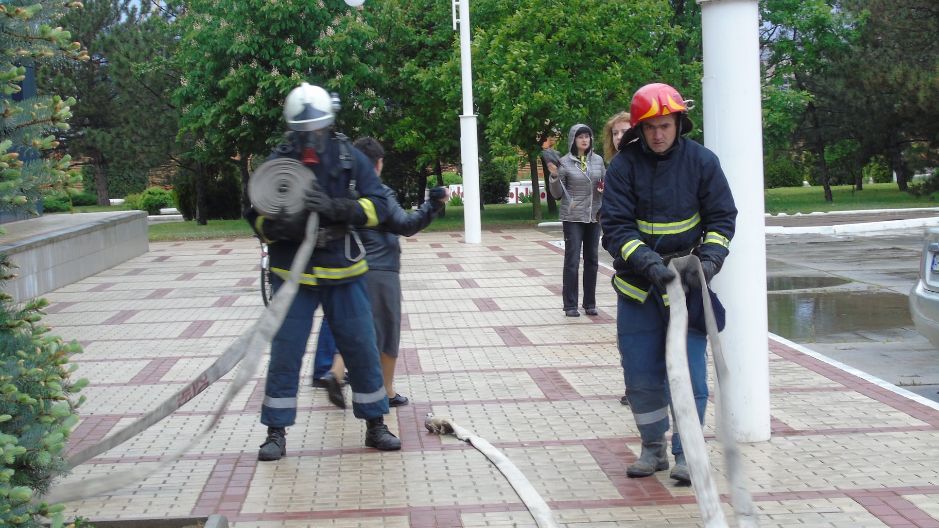 Пожар ликвидировали, сотрудники эвакуировали: в Администрации Измаильского морского порта прошла тренировка