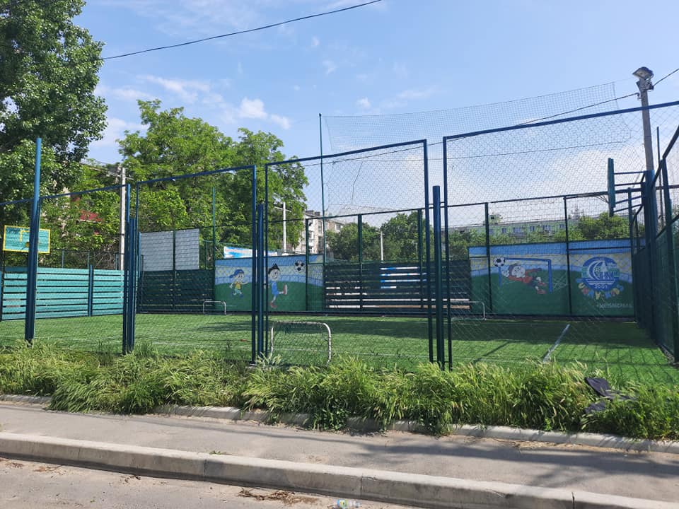 В Измаиле ночью пытались поджечь футбольное поле в спальном районе города