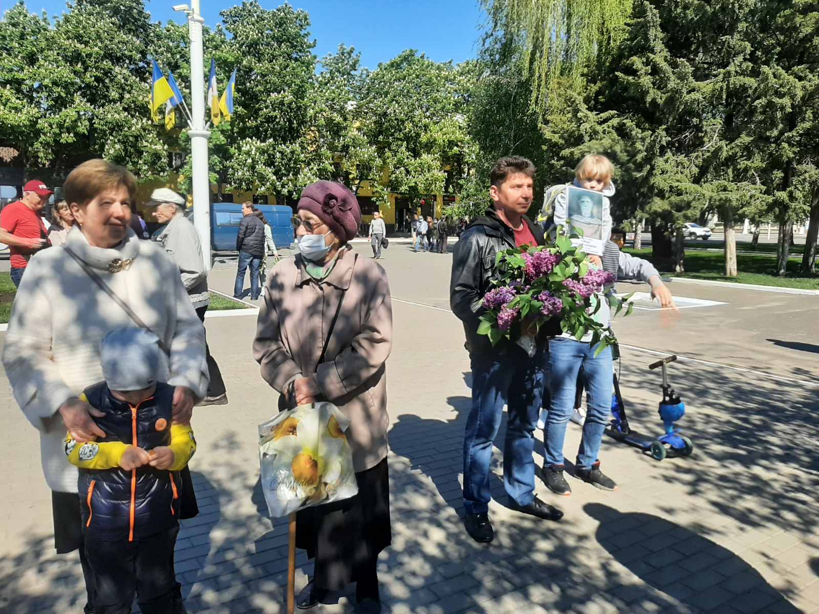 Измаил отмечает День Победы (фоторепортаж)