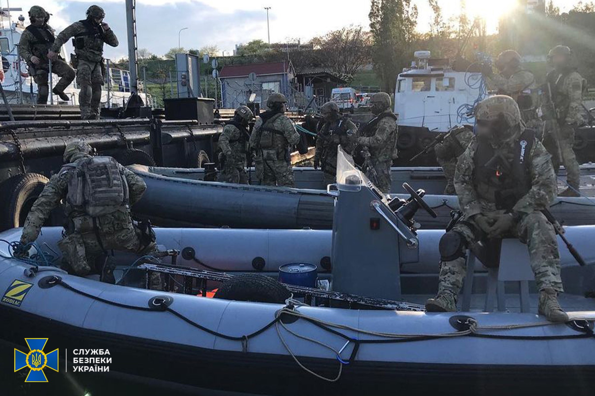 На Черноморье Одесской области силовики провели масштабные антиреррористические учения