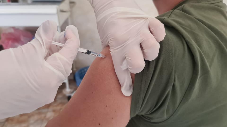 Более 120 измаильских пограничников привились от коронавируса вакциной Pfizer-BioNTech