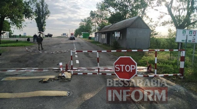 Пьяный сотрудник Измаильского отдела полиции на "евробляхе" разнёс пограничный пункт пропуска в Болградском районе