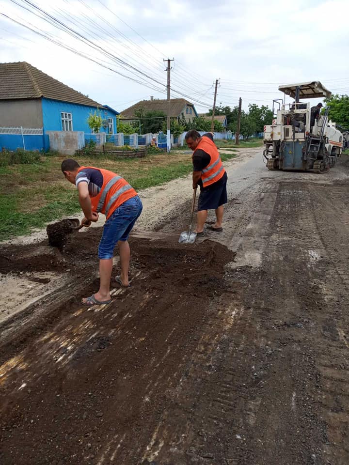 В селе Фурмановка Килийской громады начался ремонт центральной улицы