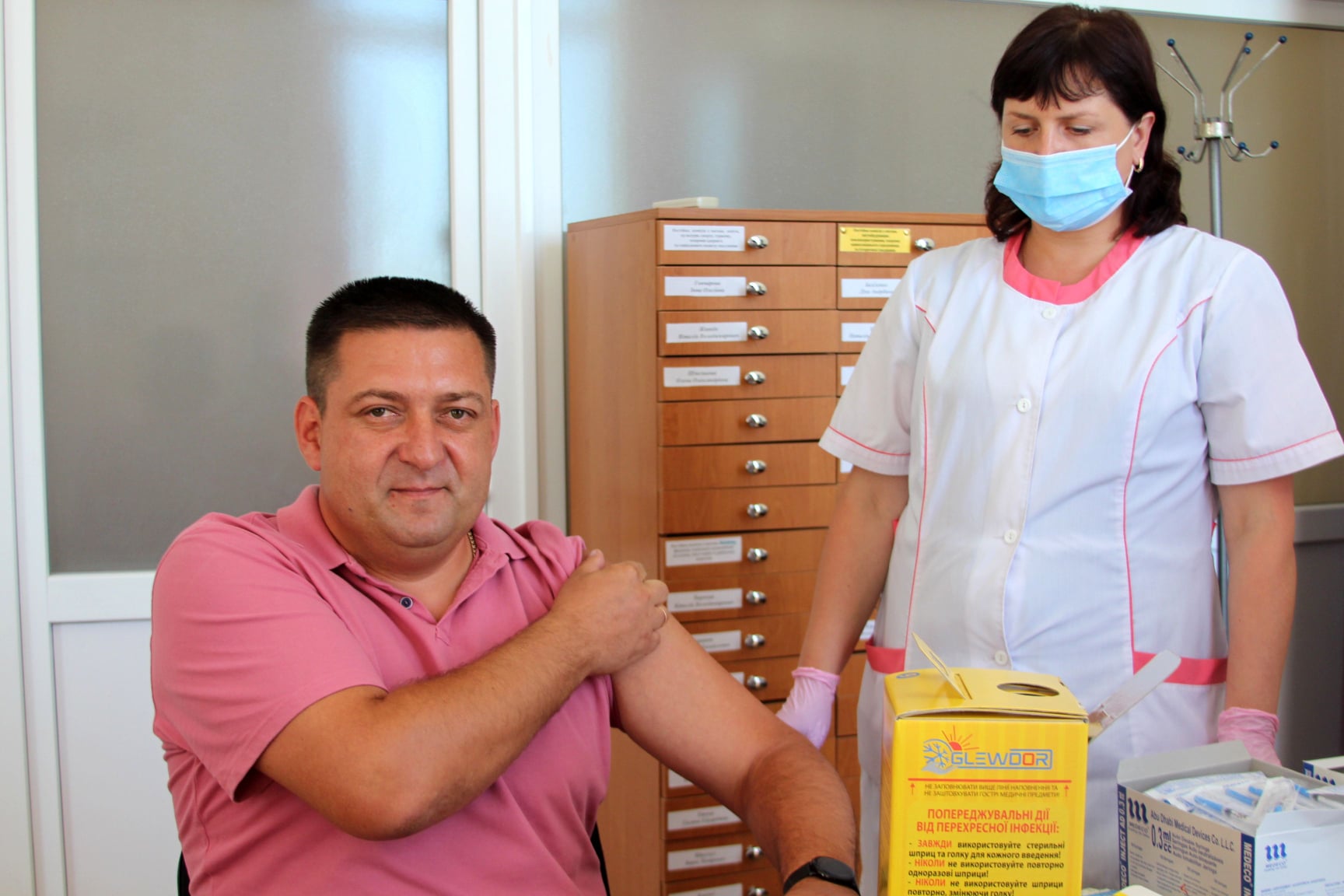 В мэрии Аккермана развернули мобильный пункт вакцинации от COVID-19: за один день привили 150 человек