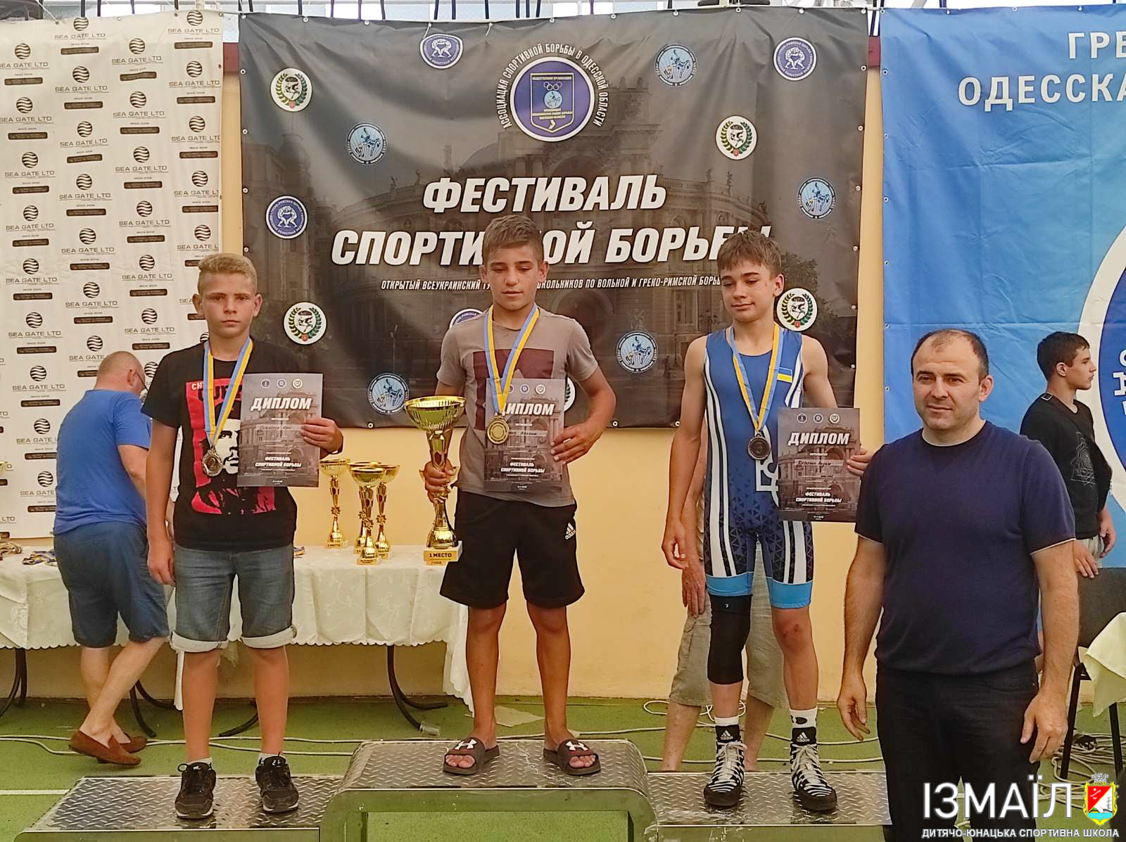 Измаильские борцы завоевали шесть призовых мест на Всеукраинском турнире в Одессе