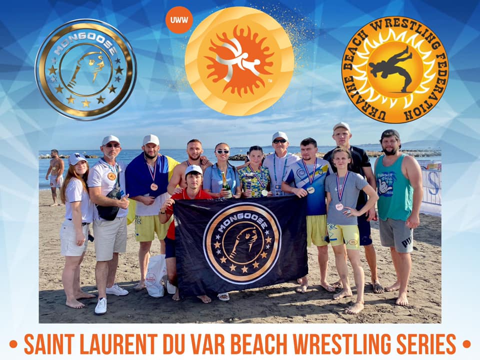 Уроженец Болградского района взял "серебро" на Мировой серии по пляжной борьбе во Франции