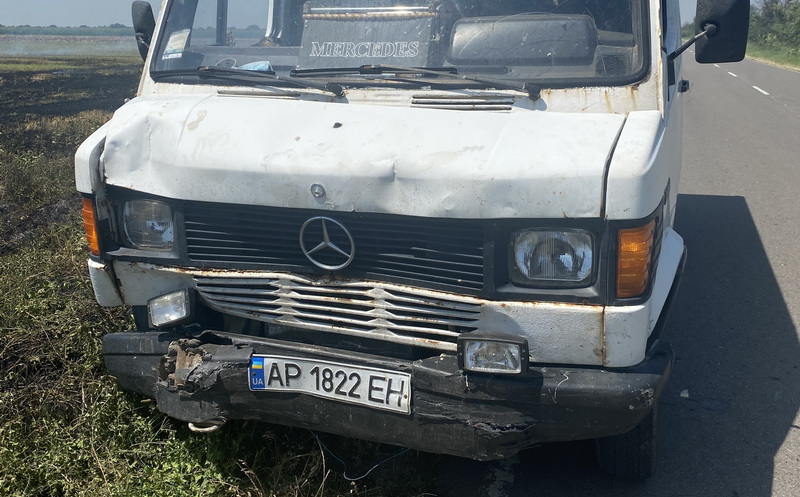 На дороге Спасское-Вилково из-за пожара на поле произошло ДТП с участием четырех автомобилей