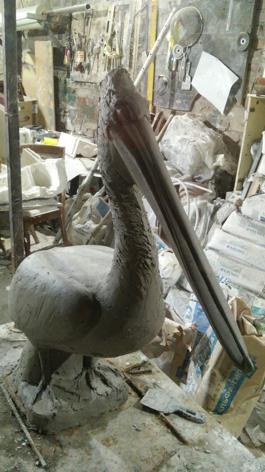 В Дунайском биосферном заповеднике установят скульптуры кудрявых пеликанов