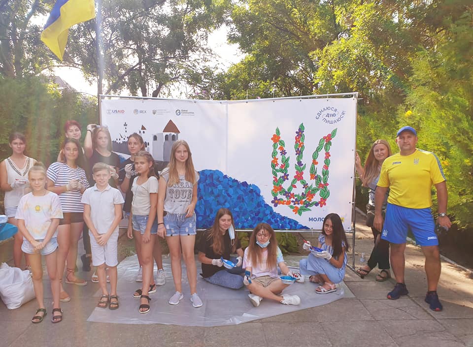 День независимости в Килии: программу открыл Ярослав Мудрый, а местные таланты оригинально исполнили Гимн Украины