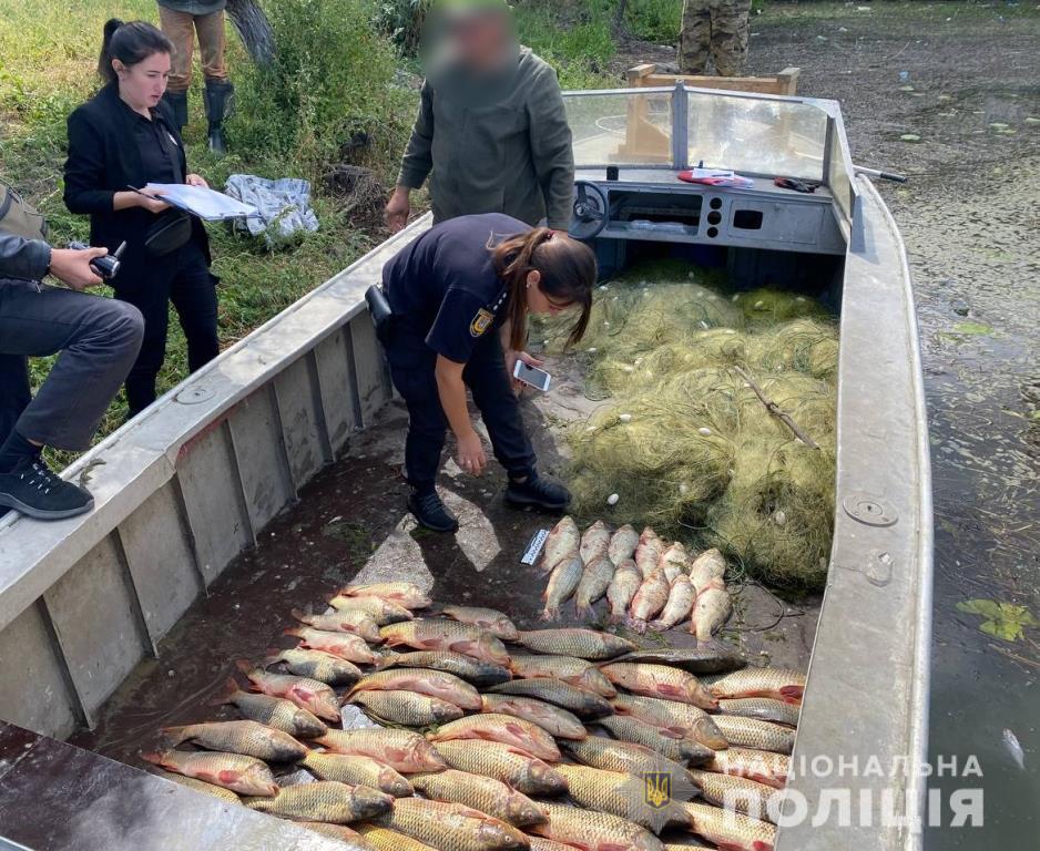 Водная полиция разоблачила на Днестровском лимане двух браконьеров