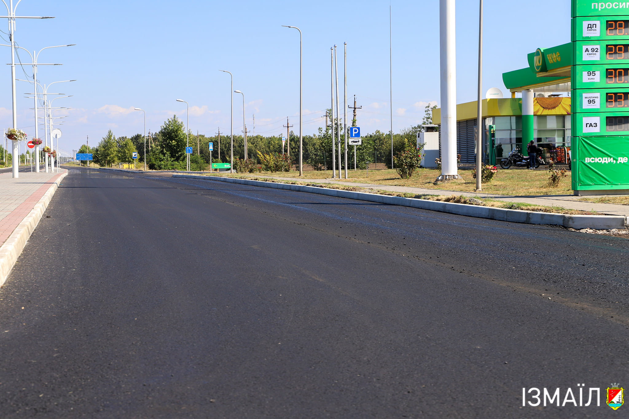 В Измаиле из-за капремонта дороги временно ограничено движение транспорта на выезде в сторону Одессы