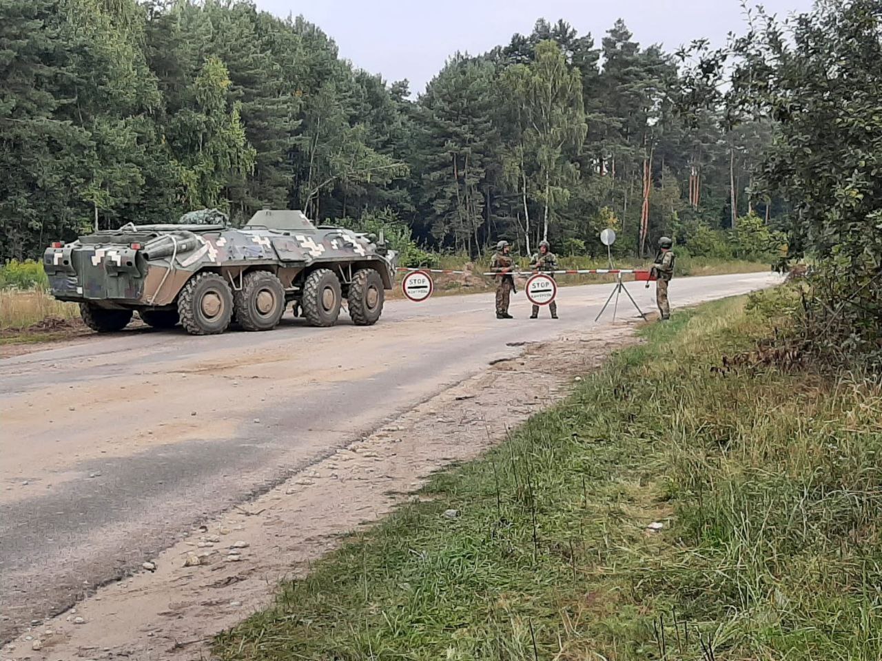 Пограничники Измаильского отряда завершили курс учений в рамках JMTG-U на Львовщине