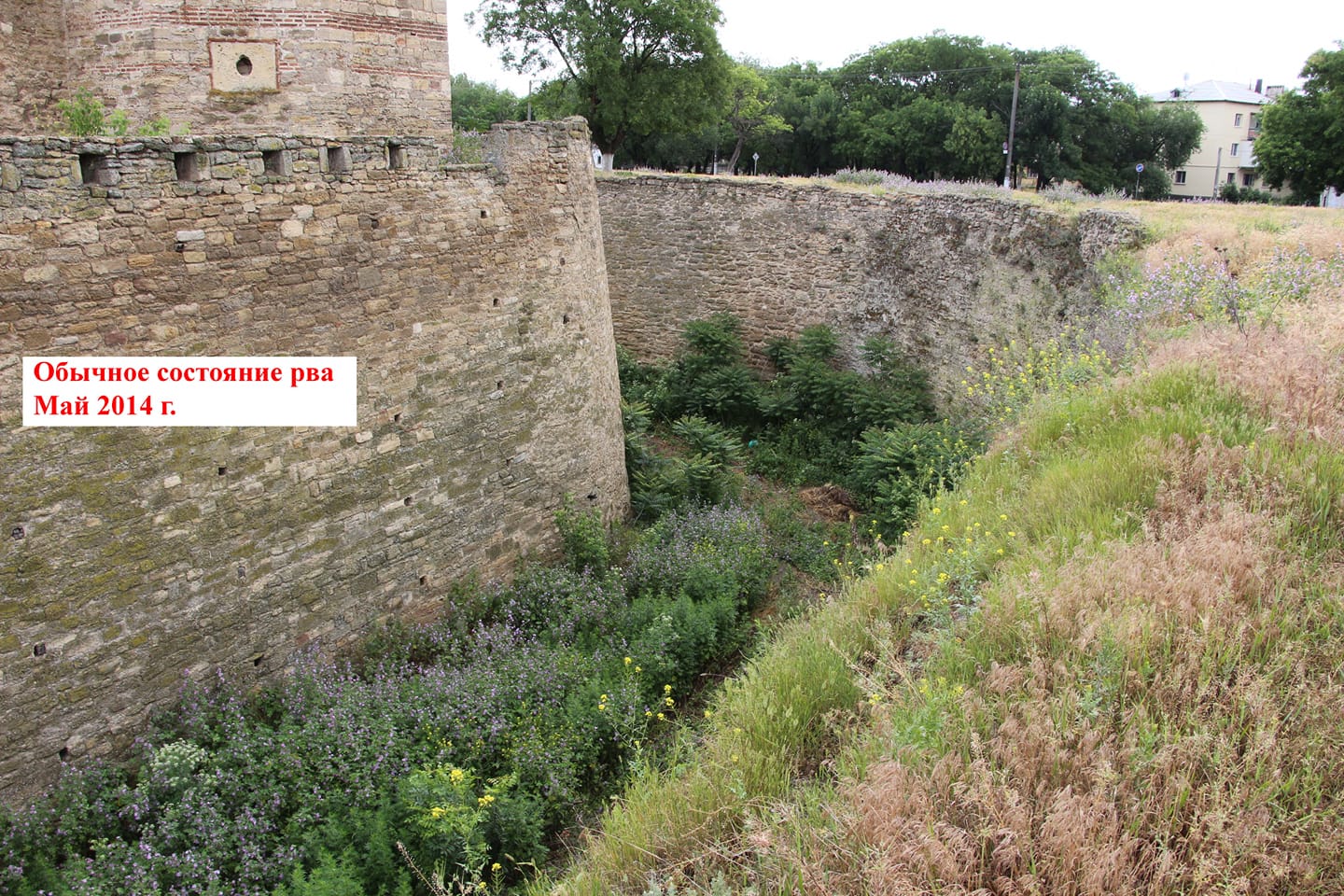 Засыпанный мусором и запущенный ров расчищают: в Аккерманской крепости может появиться новый экскурсионный маршрут