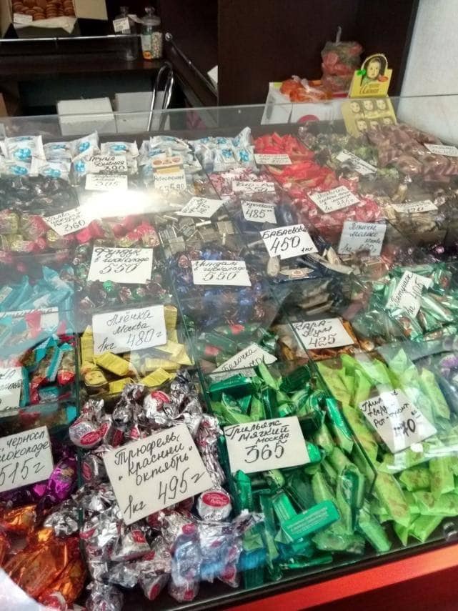 «Аленка» вне закона: в Украине массового штрафуют магазины, торгующие российскими конфетами