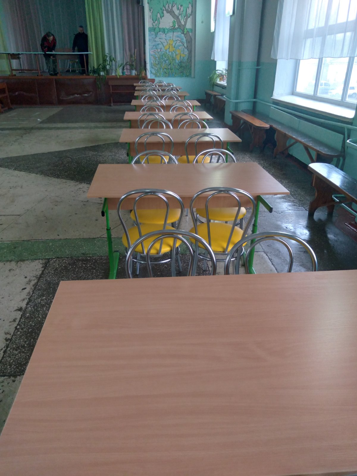 В столовой первой килийской школы обновили мебель и технику